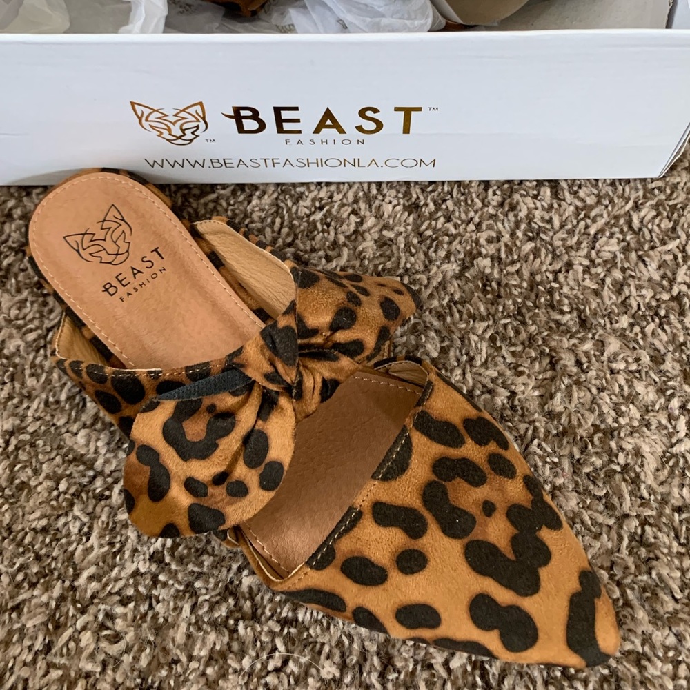 Brand New Cheetah Mules